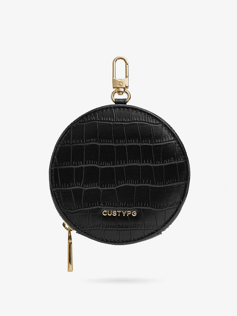 Free Crocodile Round Pouch-Gift-Custype