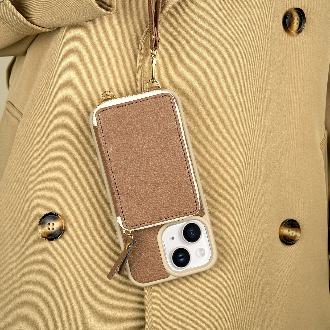 Economical Kit- Wireless Charging Phone Case Detachable Wallet Set