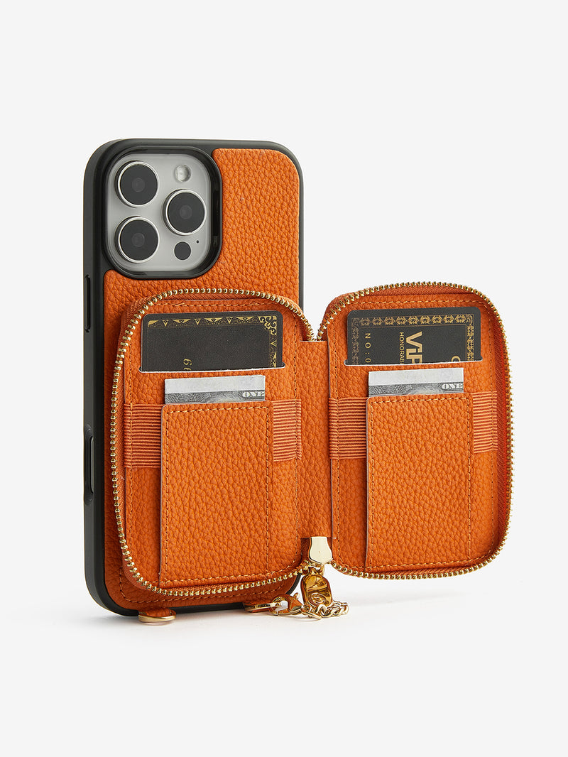 Orange travel phone case iPhone 15 pro