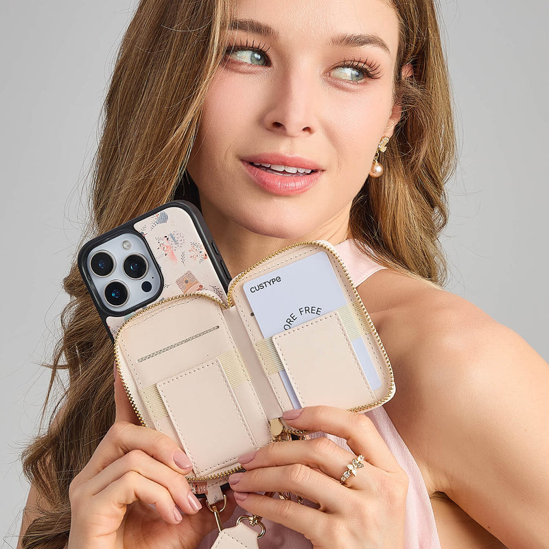 crossbody wallet phone case

