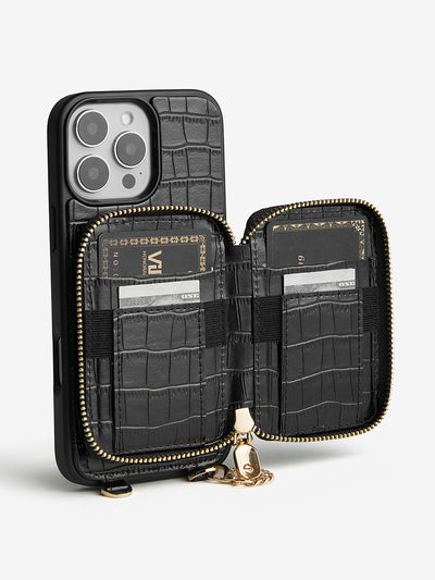 Crocodile Craft Set- Detachable Wireless Charging Wallet Phone Case-Mobile Phone Cases-DETACHABLE WALLET & WIRELESS CHARGING-Custype