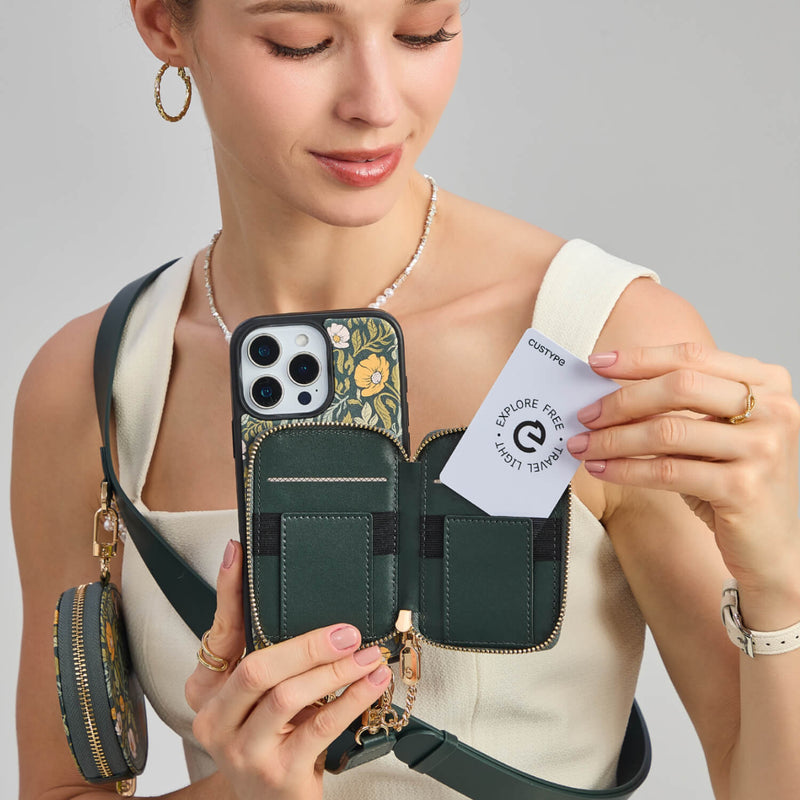 best designer magnetic phone wallet
