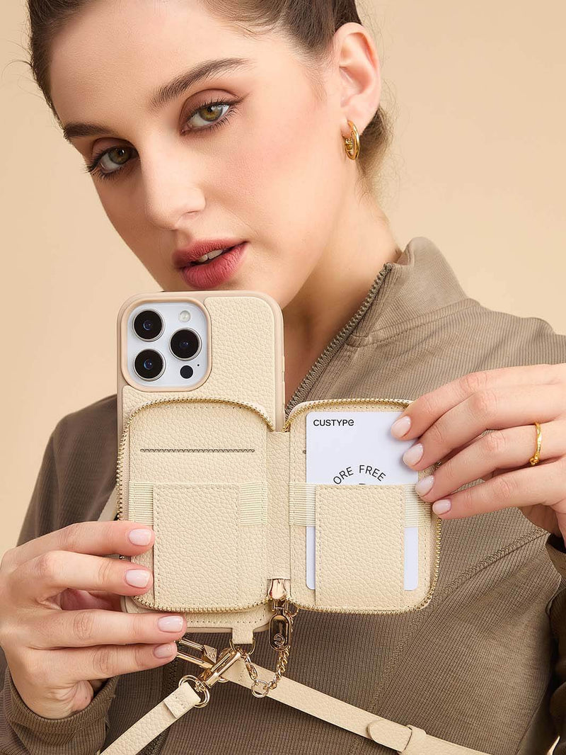 magnetic phone case with wallet
