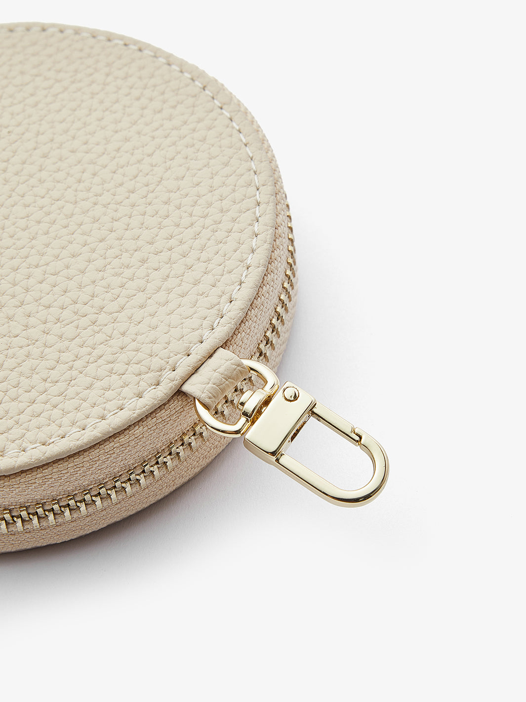 Classic Lychee Round Pouch-Mobile Phone Accessories-Custype