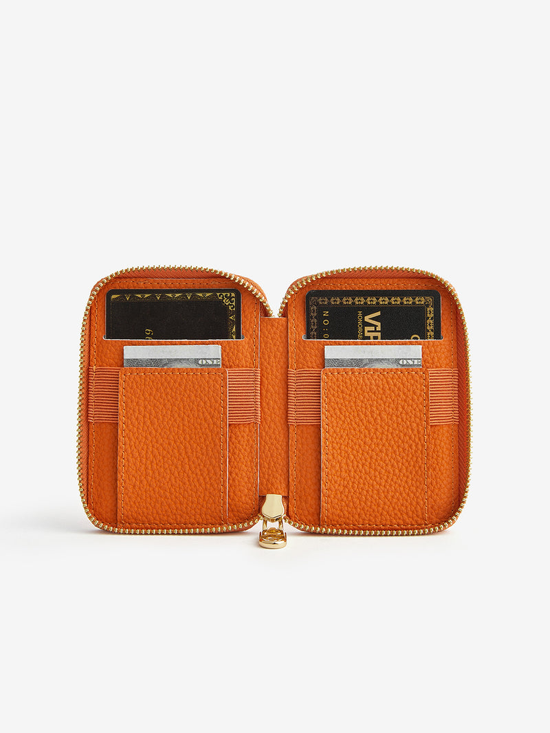 Orange best iphone wallet case