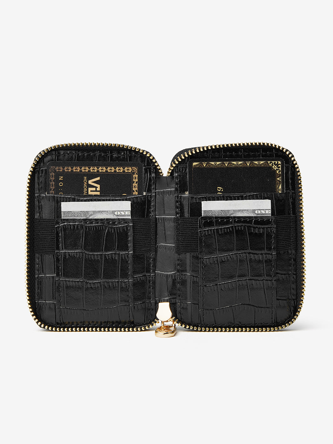 Crocodile Design Set- Detachable Zipper E-stand Wallet-Mobile Phone Accessories-ZIPPER & WALLET-Custype