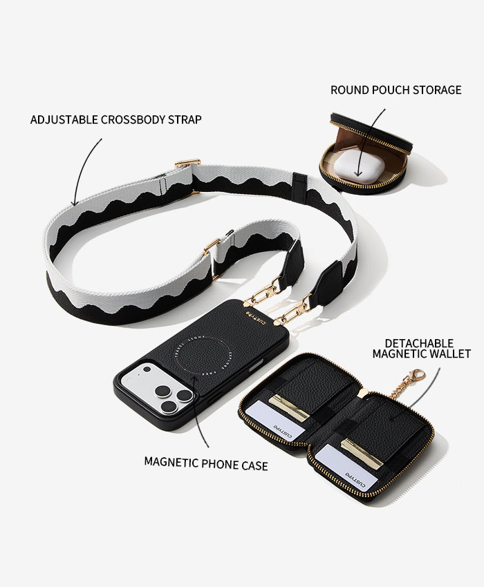 iPhone Case Bicolor Webbing Strap Features