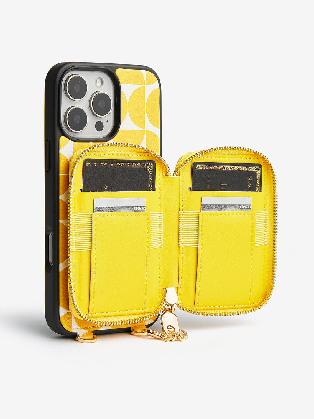 Print Style Trend- Luxury Lanyard Phone Case with Magsafe Wallet & Circle Pouch