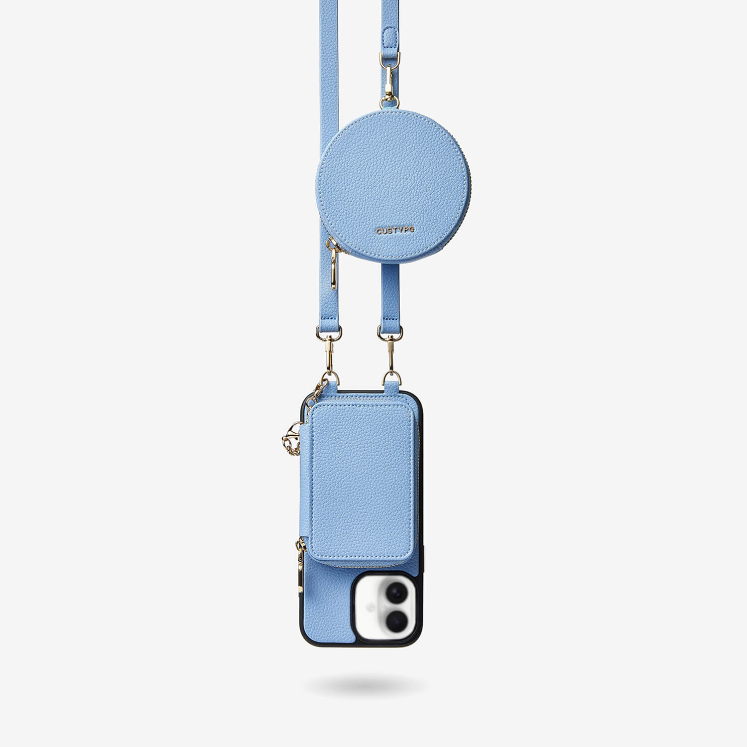 cell phone case with strap Blue

