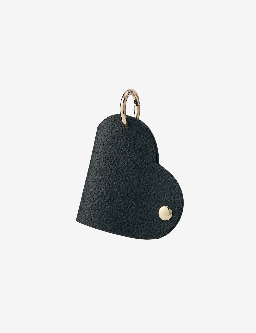 Heart Key Fob Case-Key Fob Case-Lychee Pattern Leather Mini Pouch-Peach Pink-Custype