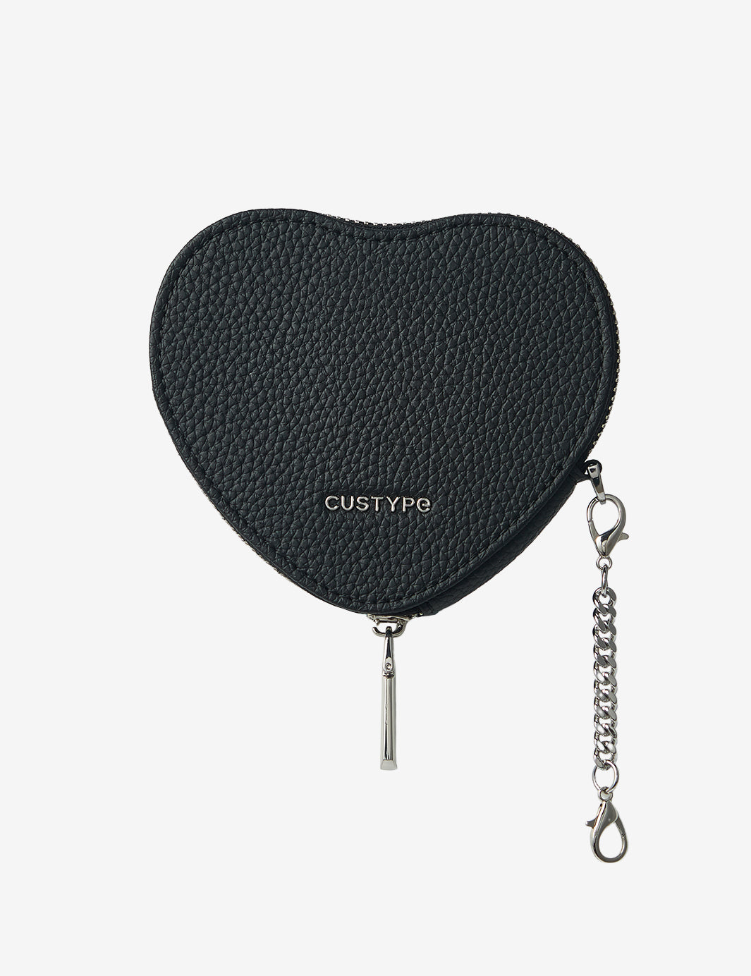 Silver Edge Kit- Detachable Heart Pouch-Mobile Phone Accessories-AIRPODS & LIPSTICK POUCH-Peach Pink-Custype