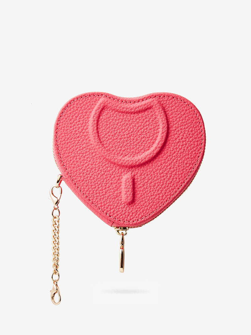 Pink heart pouch
