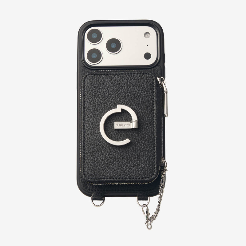 Silver Edge Kit- Magnetic Phone Case with Stand & Card Slots-Mobile Phone Cases-Custype