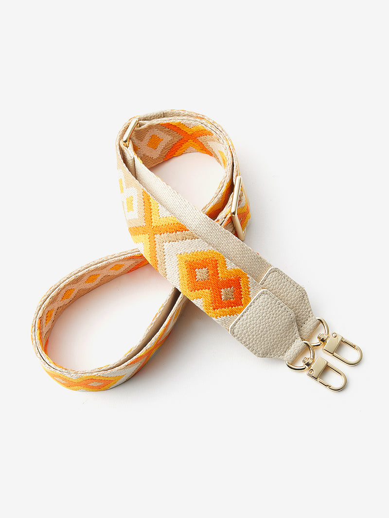 cross body phone case Bicolor Webbing