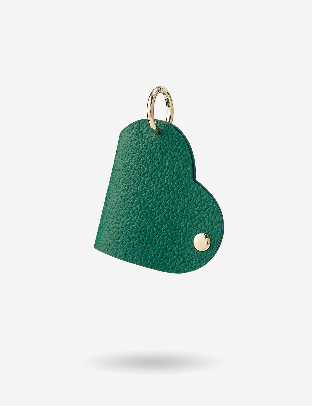 Heart Key Fob Case-Key Fob Case-Lychee Pattern Leather Mini Pouch-Peach Pink-Custype