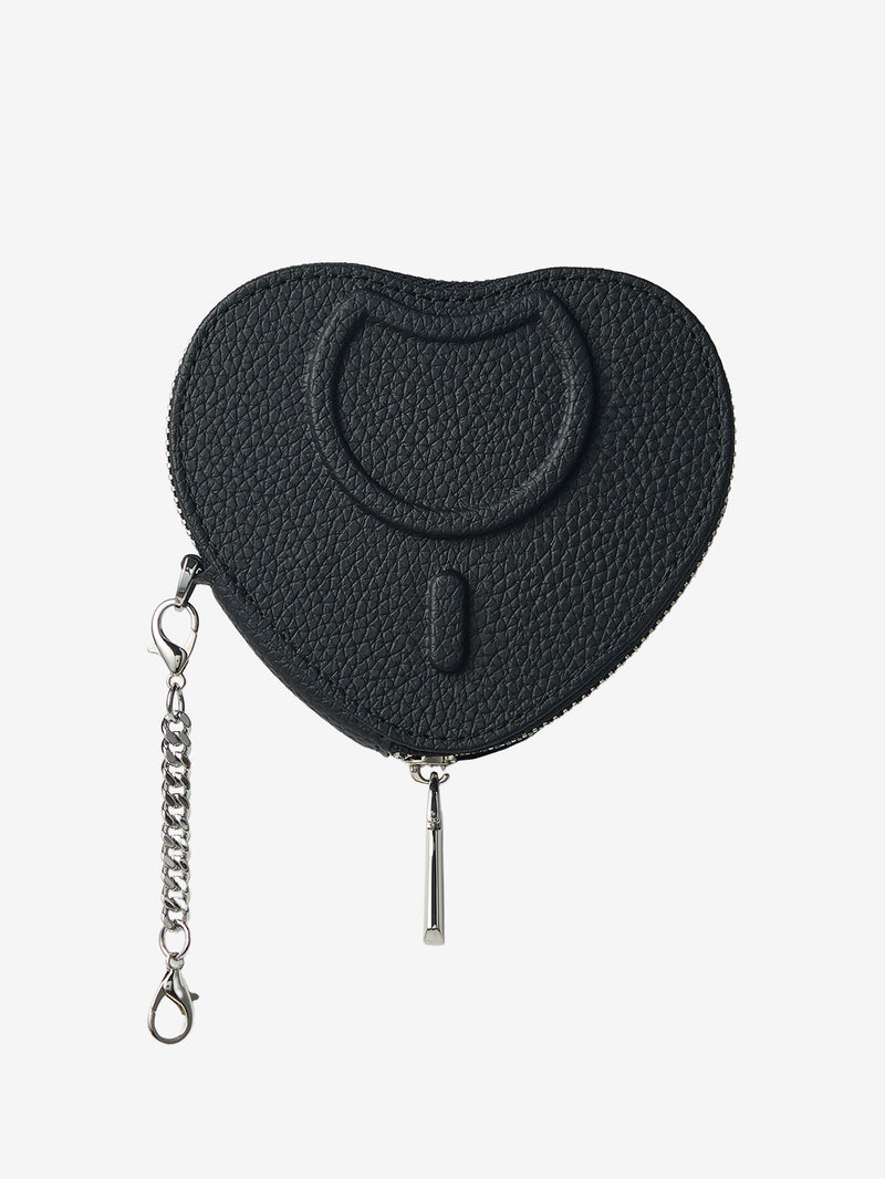 Silver Edge Kit- Detachable Heart Pouch-Mobile Phone Accessories-AIRPODS & LIPSTICK POUCH-Peach Pink-Custype