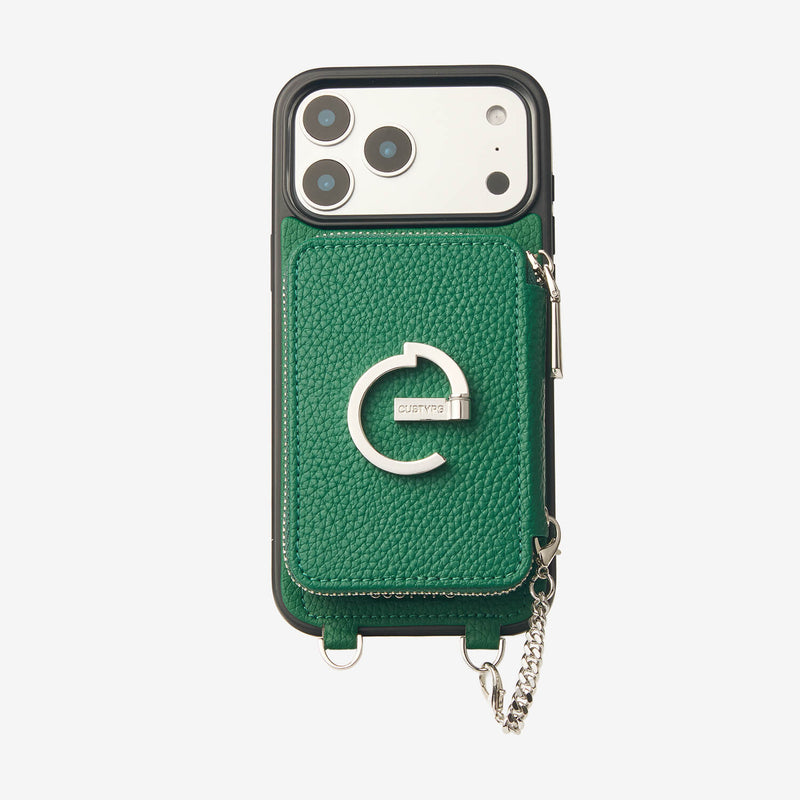 Silver Edge Kit- Magnetic Phone Case with Stand & Card Slots-Mobile Phone Cases-Custype