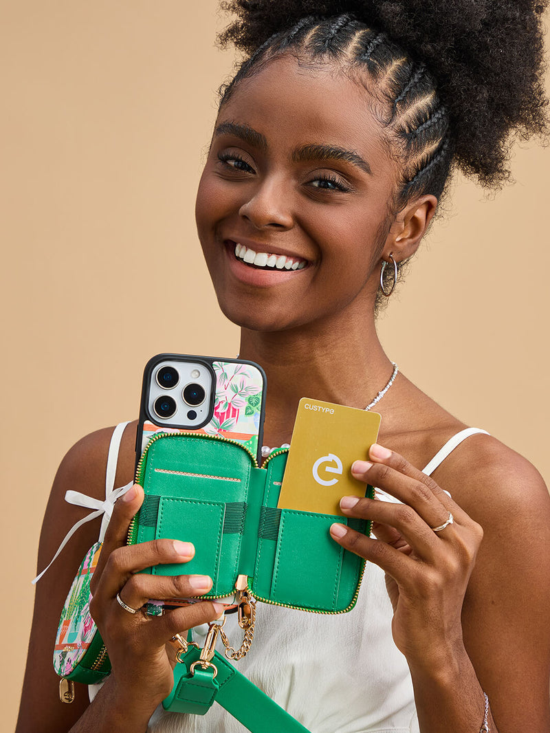 card and phone wallet
