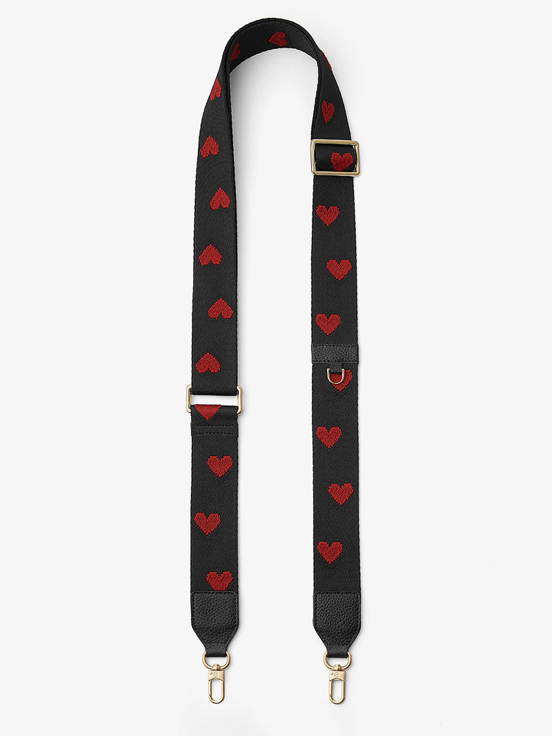 Bicolor Webbing case with strap
