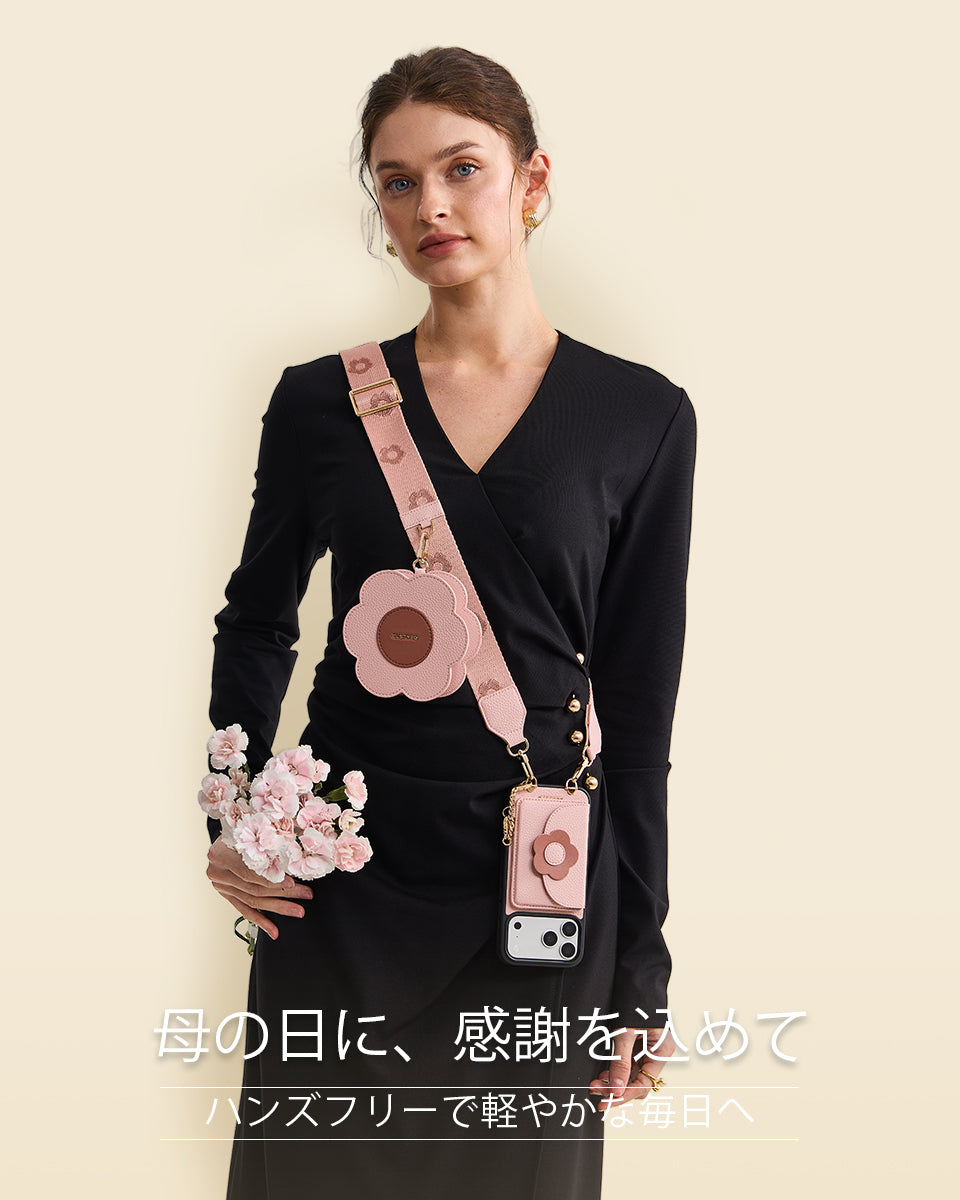 CUSTYPE カスタイプiPhoneケース　ショルダーポーチセット Custype】iPhoneケース＆ウォレット＆ポーチOriginal Design (Custype