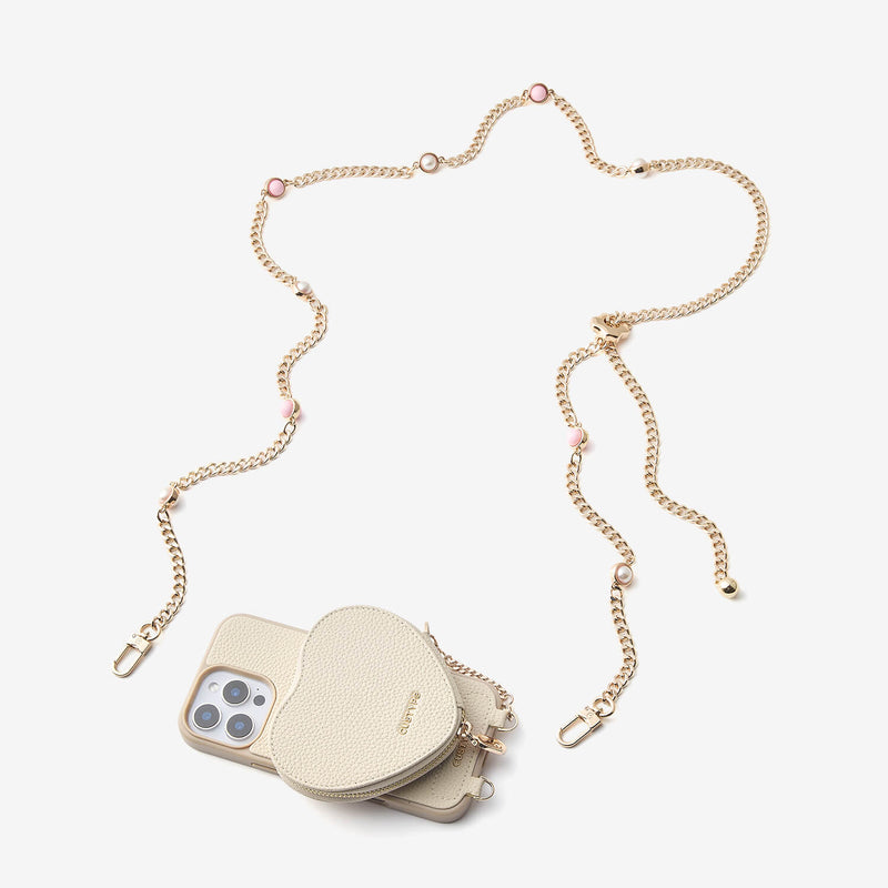 unique iphone caseszipper heart pouchiPhone 16 Pro Max
