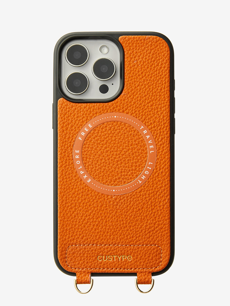 Orange vacation phone case iPhone 16 Pro Max