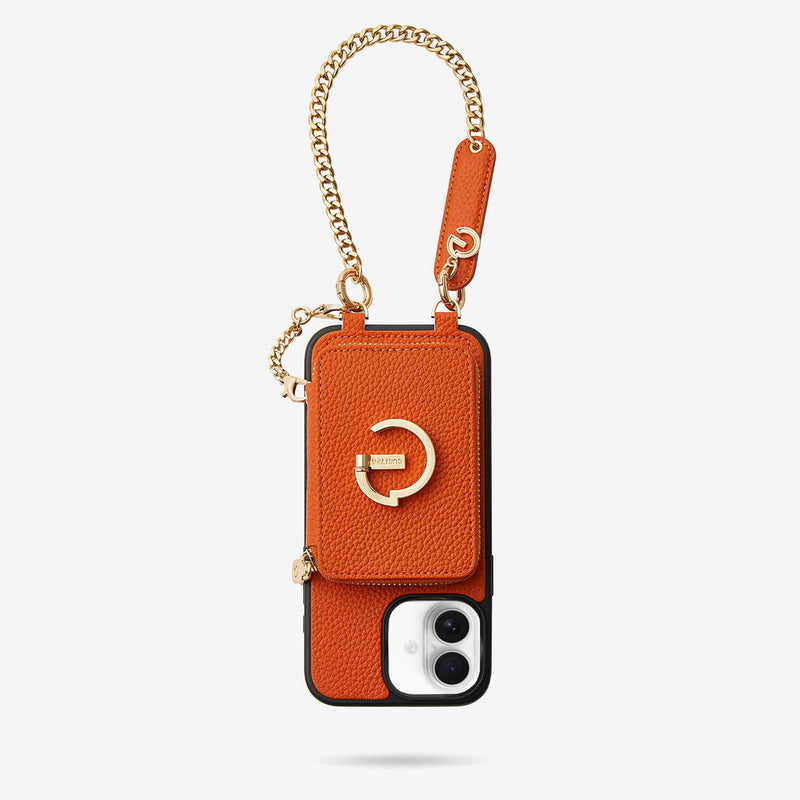 wristlet phone case Orange

