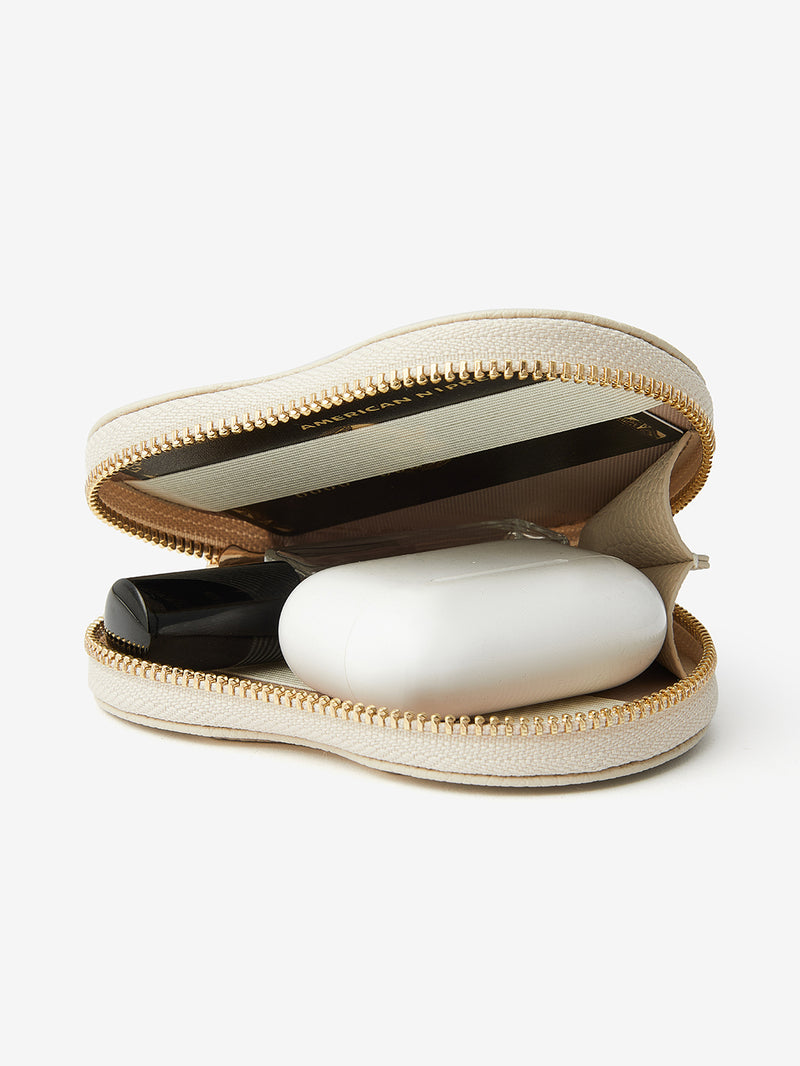 coin purse Beige