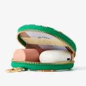 designer circle pouch

