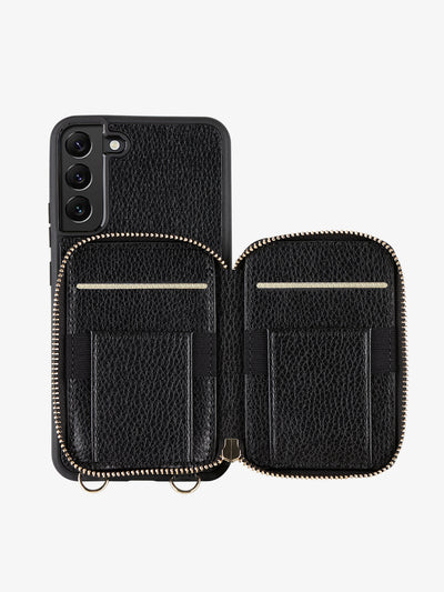 BraidTrend- Samsung Galaxy Rope Style Strap Phone Case in Black