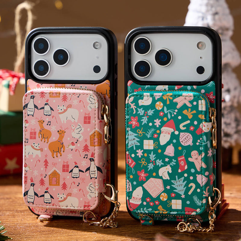 Custypeオリジナルクロスボディスマホケースセット（リストストラップ