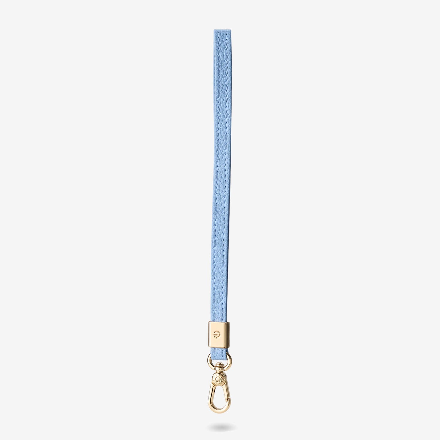 Blue wristlet phone case