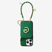 Green wristlet for phone
