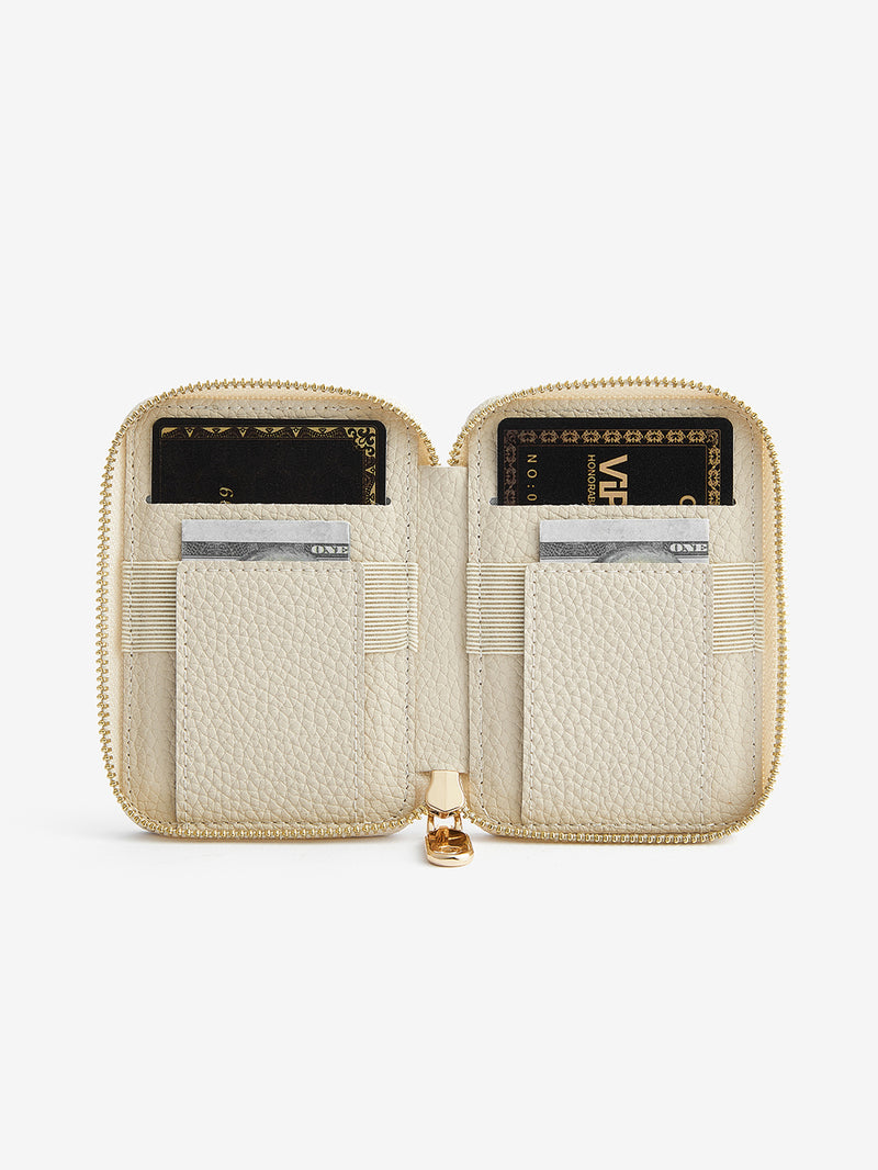 Beige best iphone wallet case