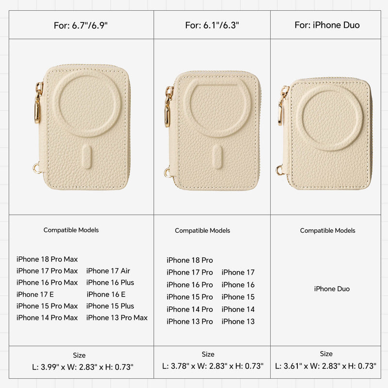 best wallet phone case Beige