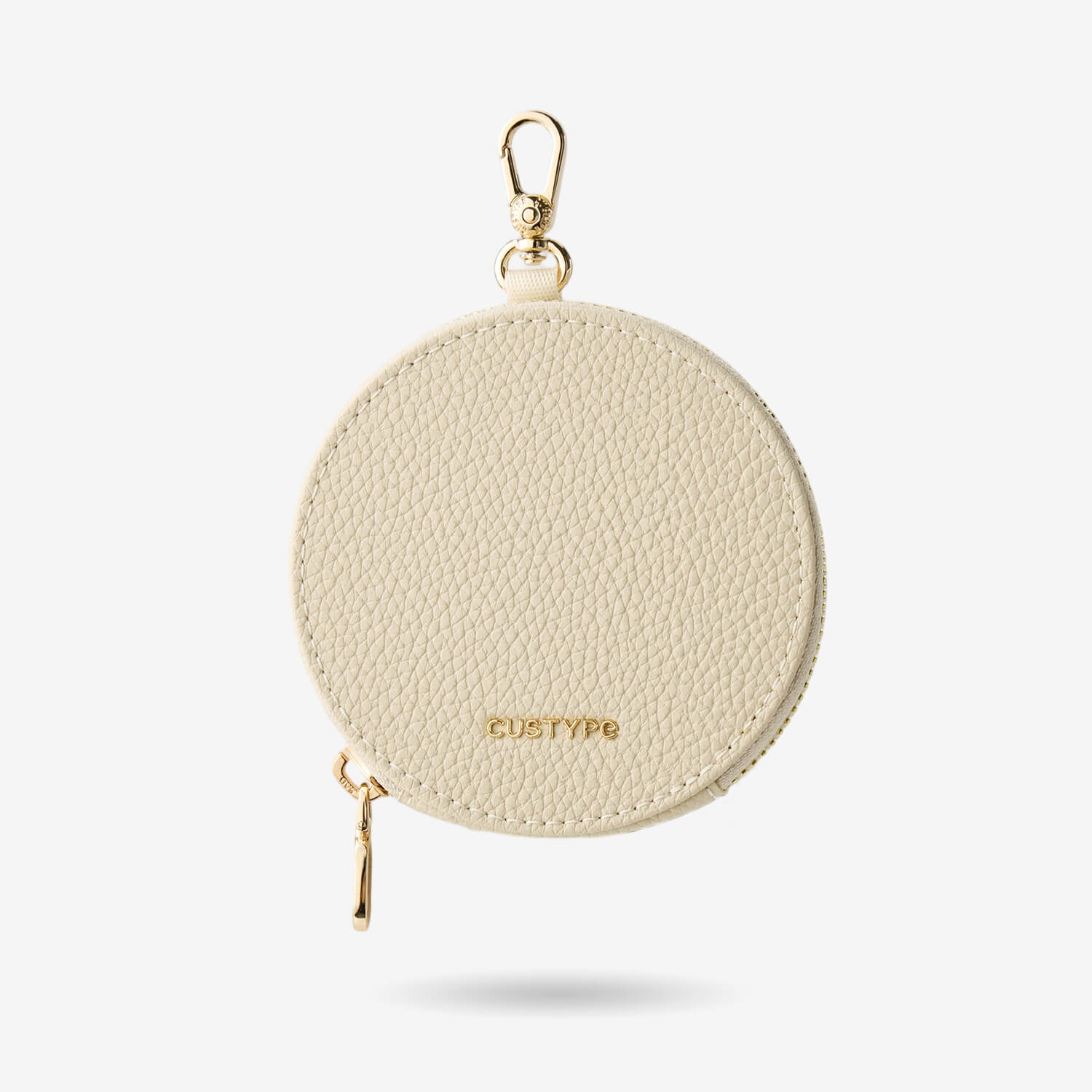 coin purse zipper round pouch