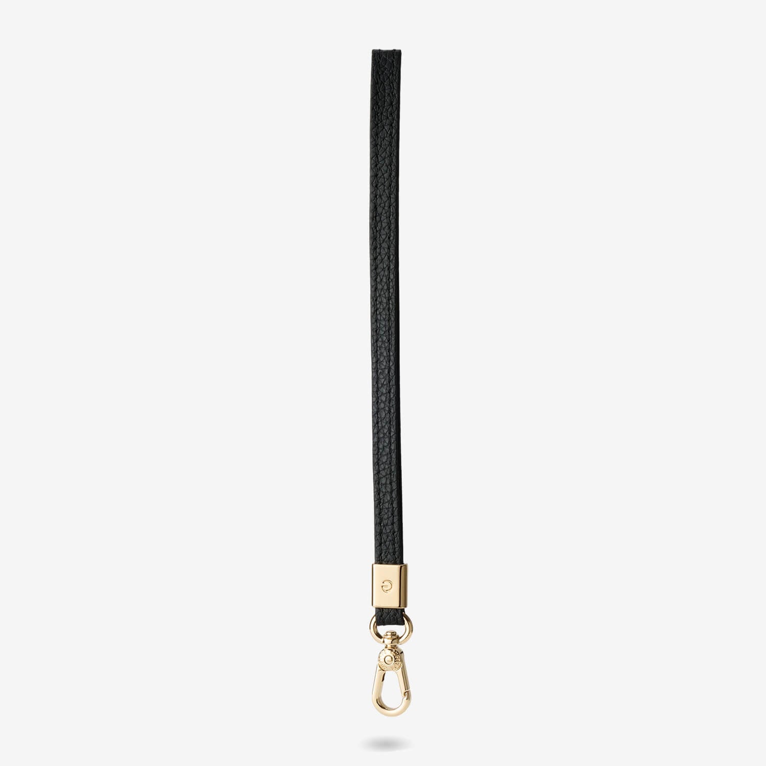 phone case with wristlet Black