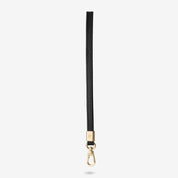 phone case with wristlet Black