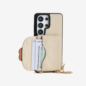 Bloom Pal- Samsung Galaxy Magnetic Wallet Case with Strap & Pouch