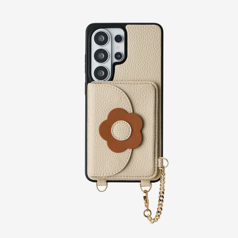 Bloom Pal- Samsung Galaxy Magnetic Wallet Case with Strap & Pouch