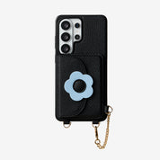 Bloom Pal- Samsung Galaxy Magnetic Wallet Case with Strap & Pouch