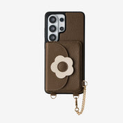 Bloom Pal- Samsung Galaxy Magnetic Wallet Case with Strap & Pouch