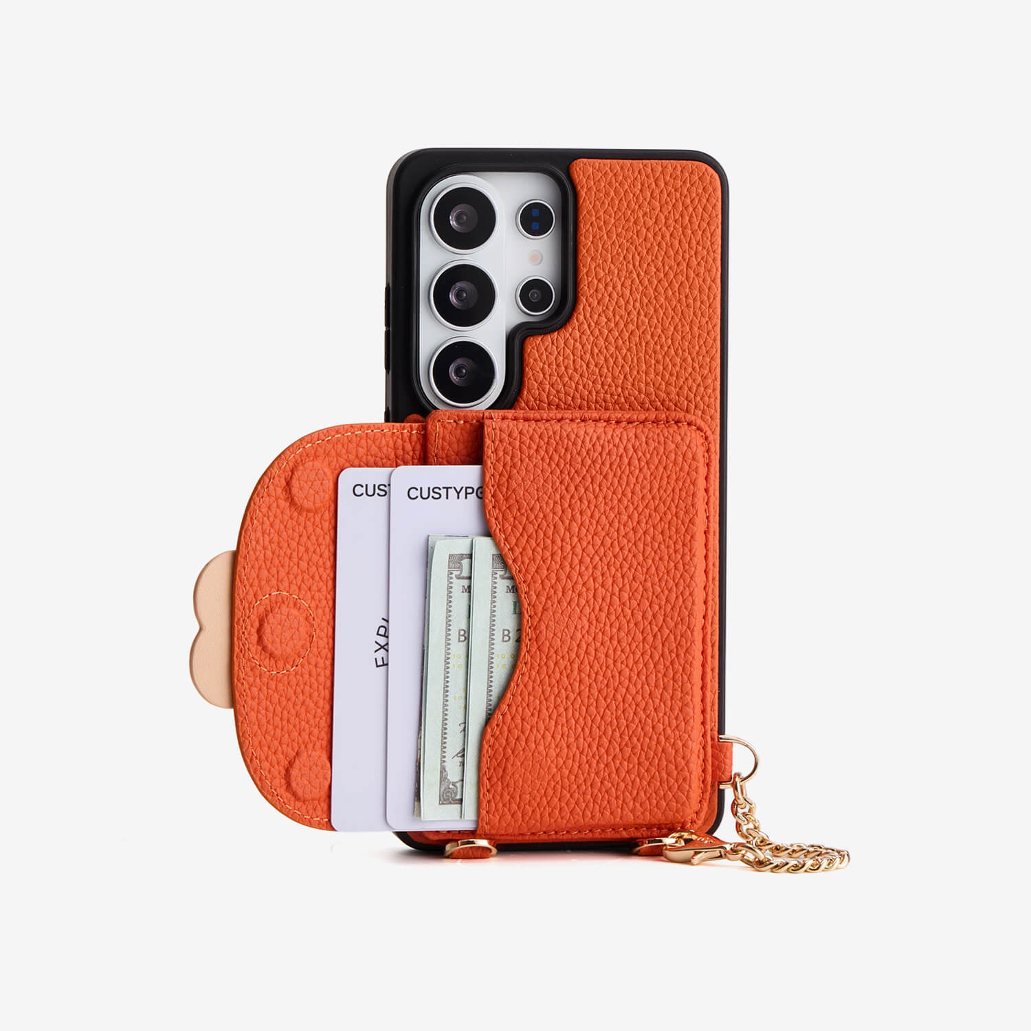Bloom Pal- Samsung Galaxy Magnetic Wallet Case with Strap & Pouch
