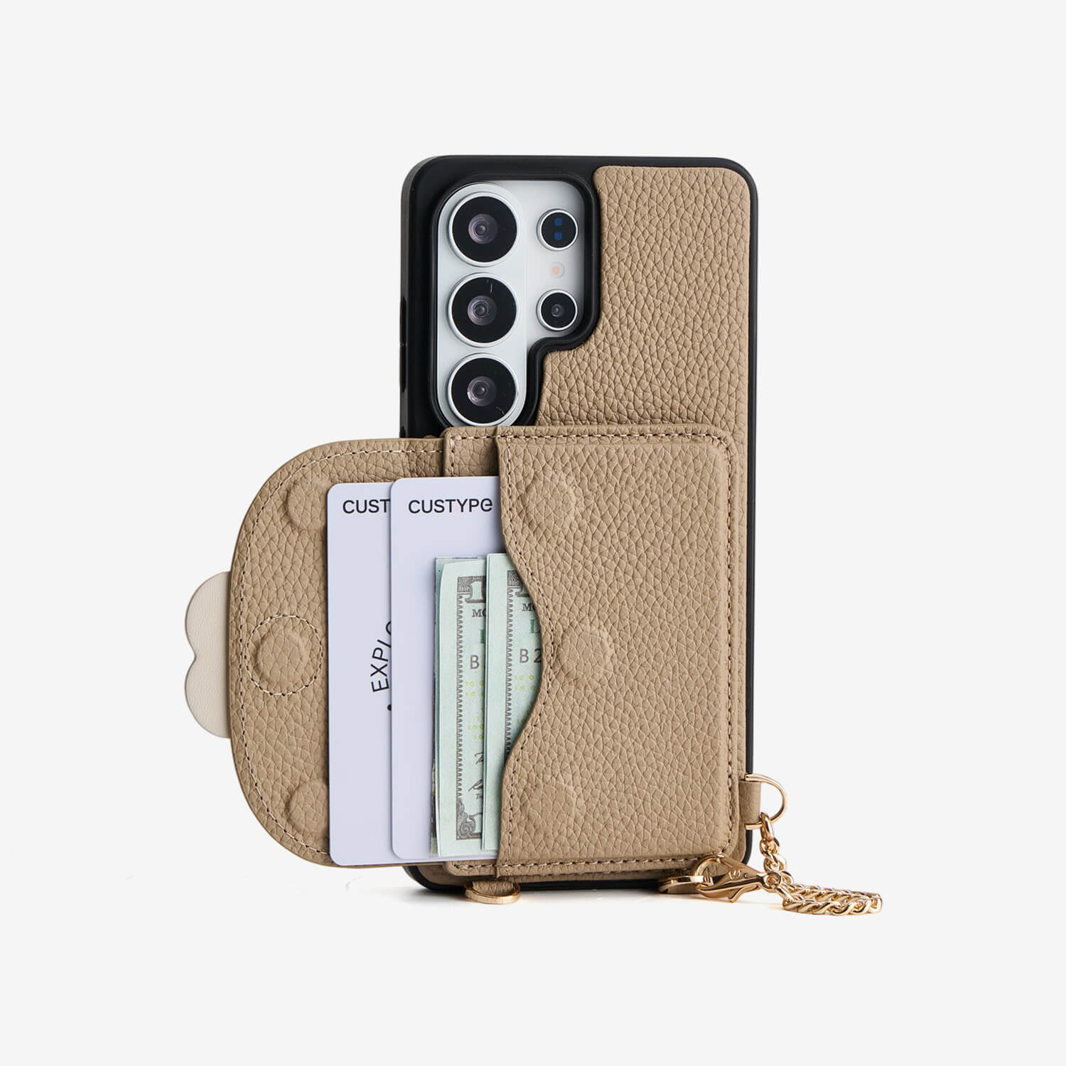 Bloom Pal- Samsung Galaxy Magnetic Wallet Case with Strap & Pouch