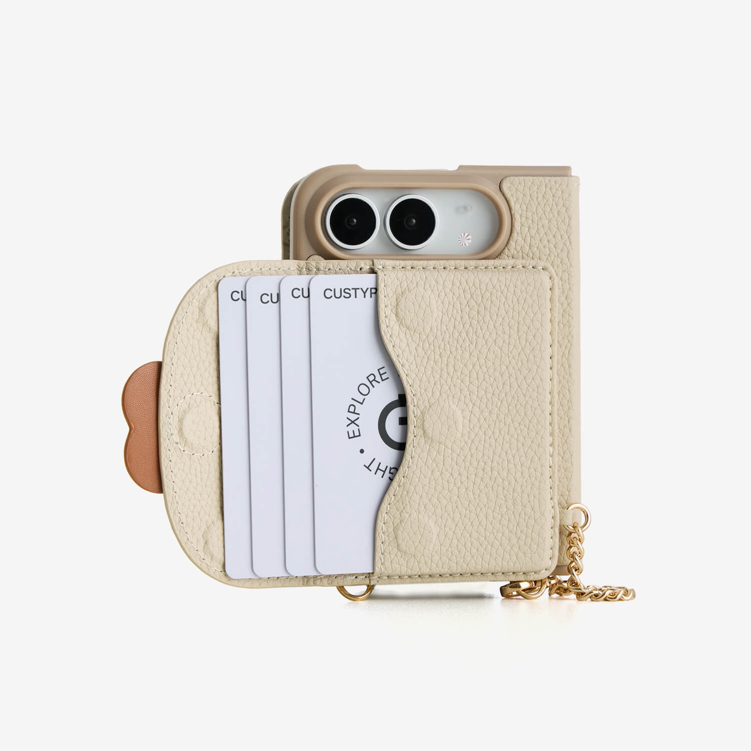 Bloom Pal- Slim Wallet Phone Case with Strap & Flower Charm