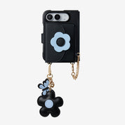 Bloom Pal- Slim Wallet Phone Case with Strap & Flower Charm