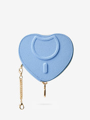 zipper heart pouch coin purse