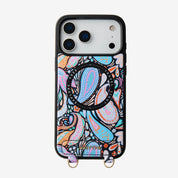 Josie- Botanical Theme Designer Crossbody Phone Case
