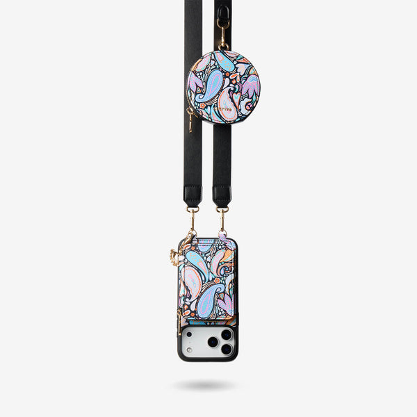 Josie- Botanical Theme Designer Crossbody Phone Case-Custype