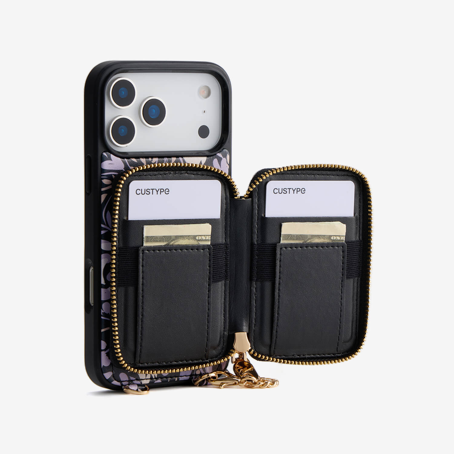 Josie- Botanical Theme Designer Crossbody Phone Case